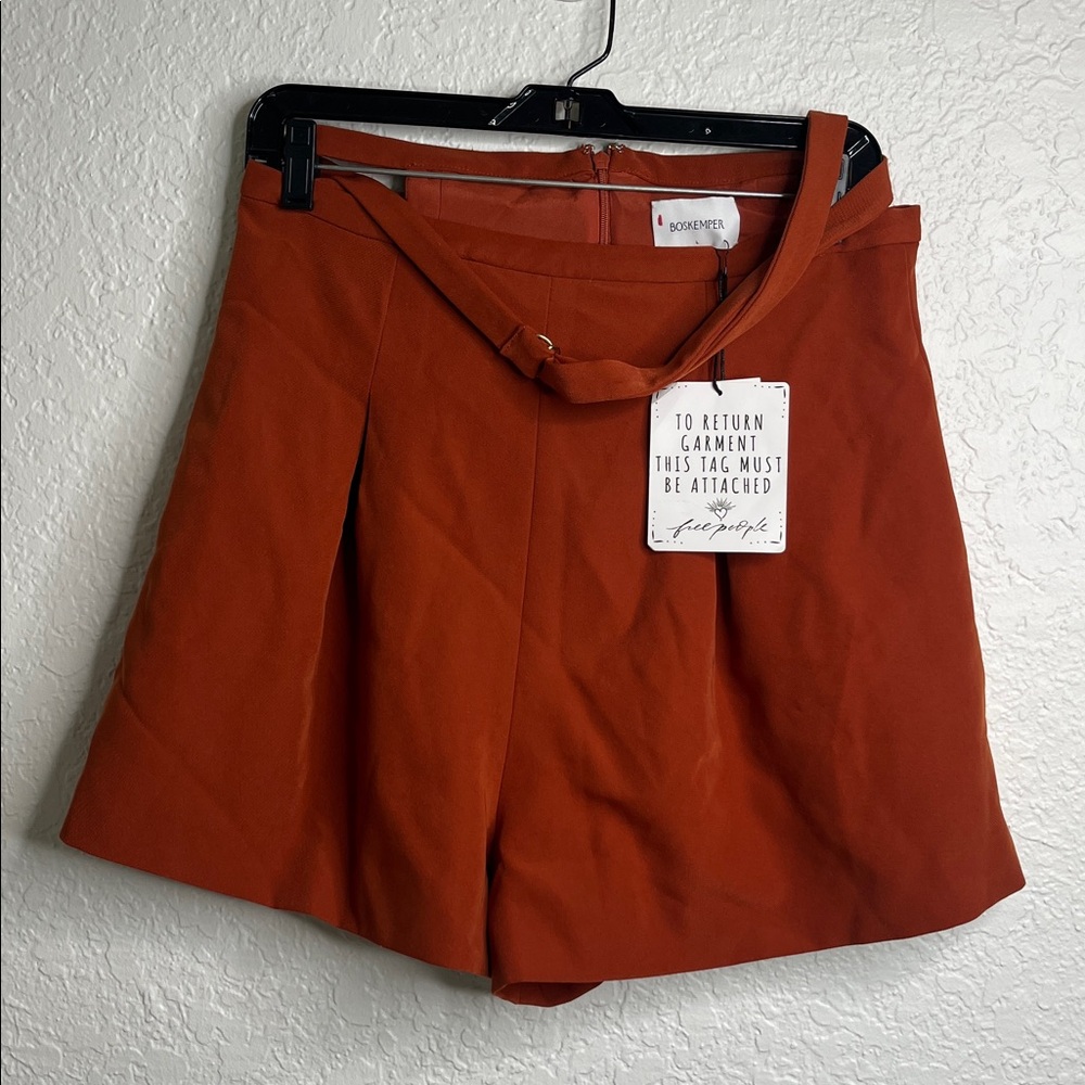 NWT Free People Boskemper Island Short in Spice Sz L